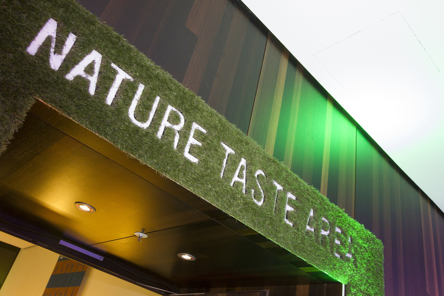 Gastro Vision: In der Nature Taste Area bekommen Besucher Infosüber Produkte aus nachhaltiger Produk