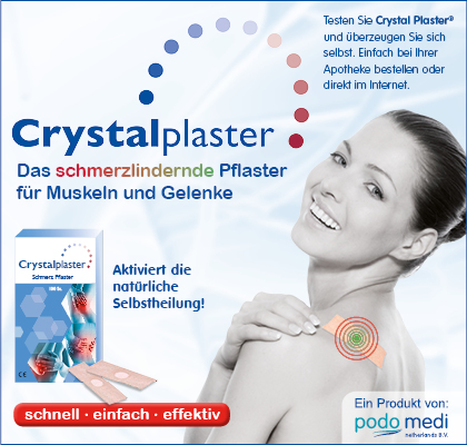 Crystal Plaster Kurzanzeige Crystal Plaster Kurzanzeige