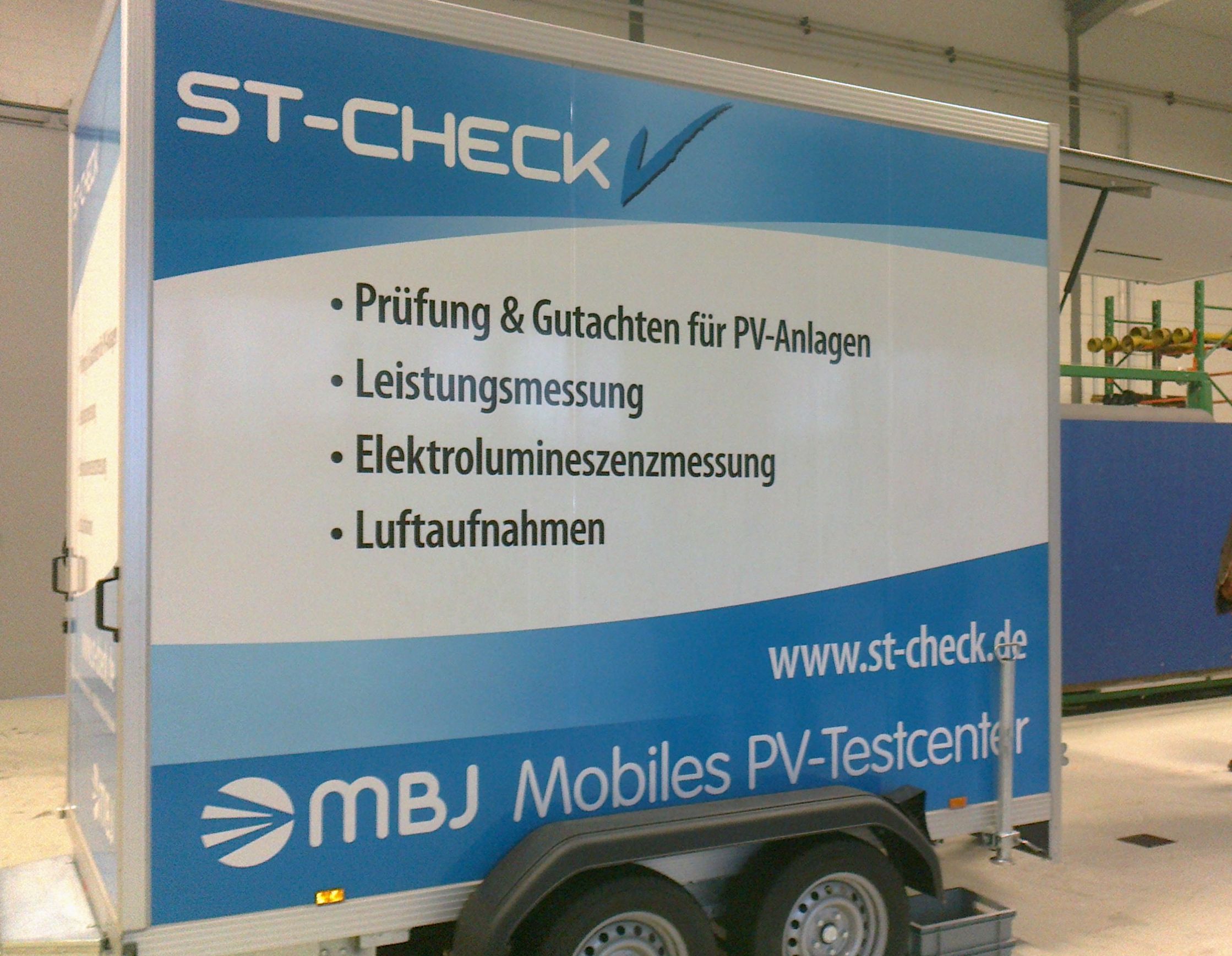 Mobiles PV-Testcenter von MBJ Mobiles PV-Testcenter von MBJ
