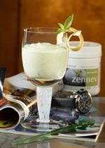 Ein lecker-leichtes Betthupferl: Zenbev Zitrone mit Quark