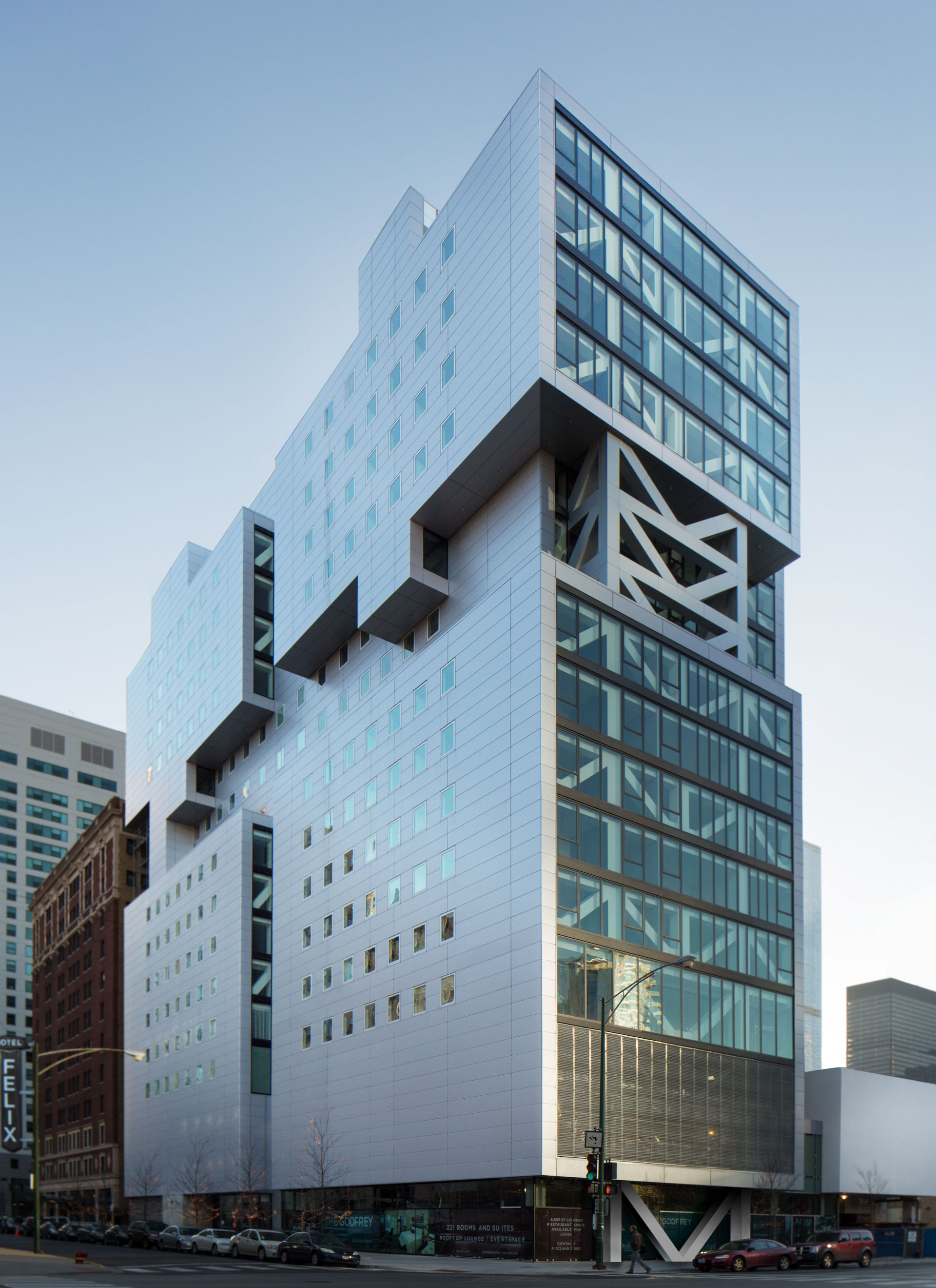 The Godfrey Hotel hat vor kurzem in Chicago eröffnet.