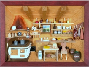 Geschenk für Oma gesucht? Holzbild in 3D versandkostenfrei im Shop zum Bestellen