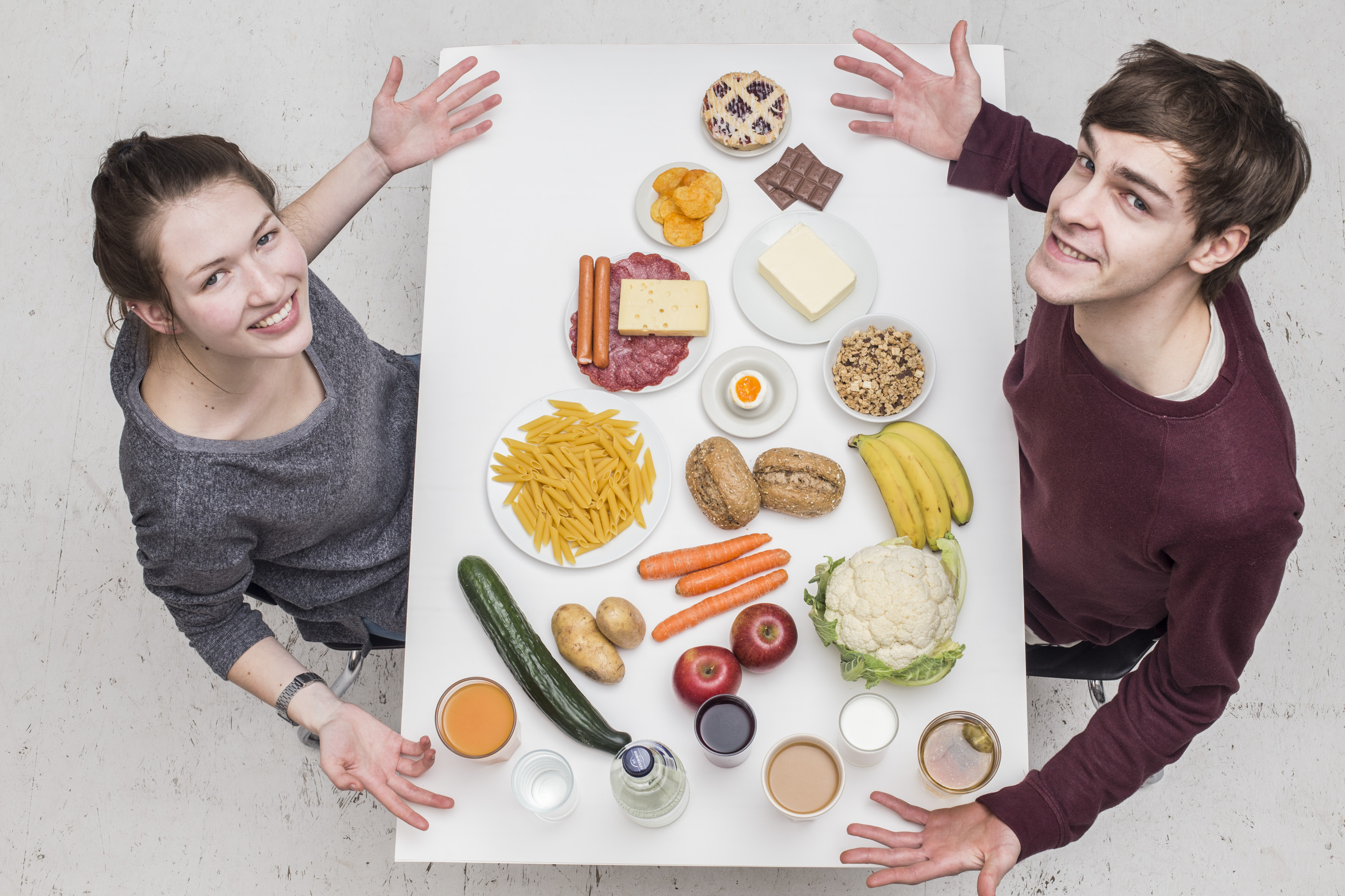 Um sich gesund zu ernähren, sollte die ganze Vielfalt der Nahrungsmittel genossen werden. Foto: Würt Um sich gesund zu ernähren, sollte die ganze Vielfalt der Nahrungsmittel genossen werden. Foto: Würt