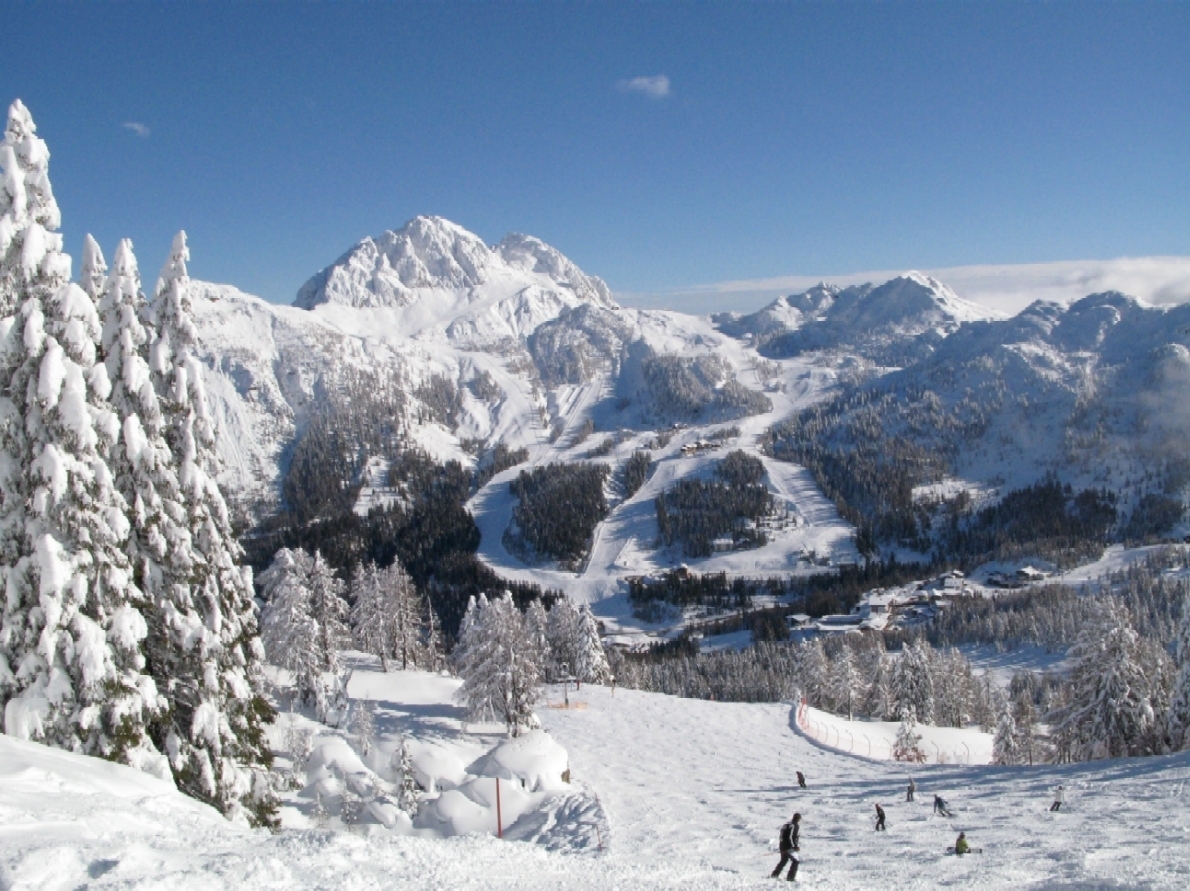 Traumhafte Schneelandschaft rund ums Kärntner Nassfeld. (Foto: nassfeld.at)
