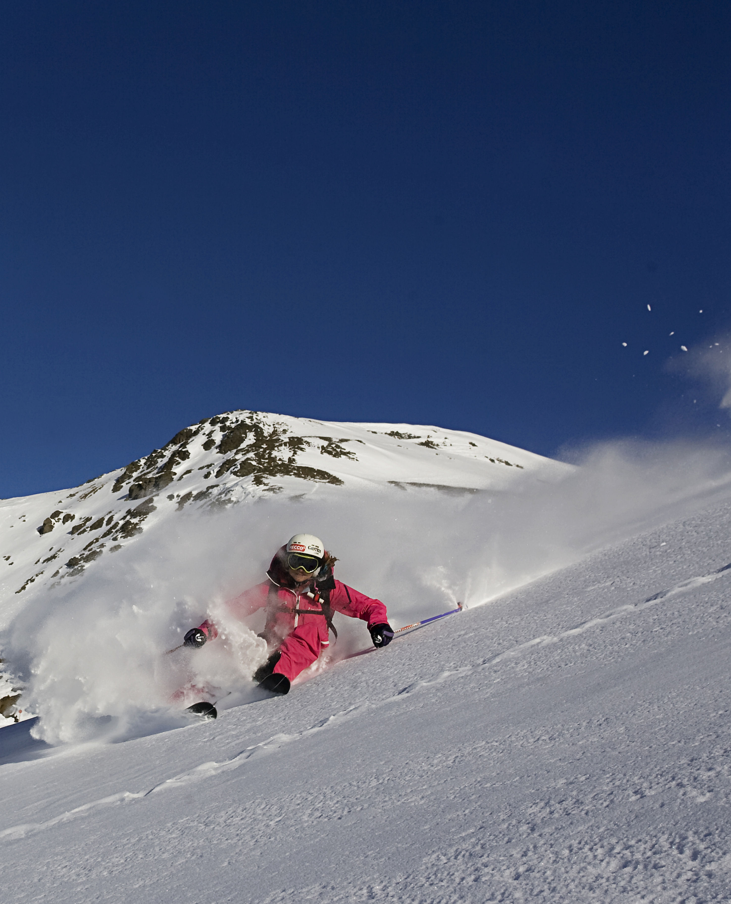 Der Freeride-Sport der Frauen habe sich rasant weiterentwickelt, bestätigt auch Profi-Freeriderin Sa Der Freeride-Sport der Frauen habe sich rasant weiterentwickelt, bestätigt auch Profi-Freeriderin Sa