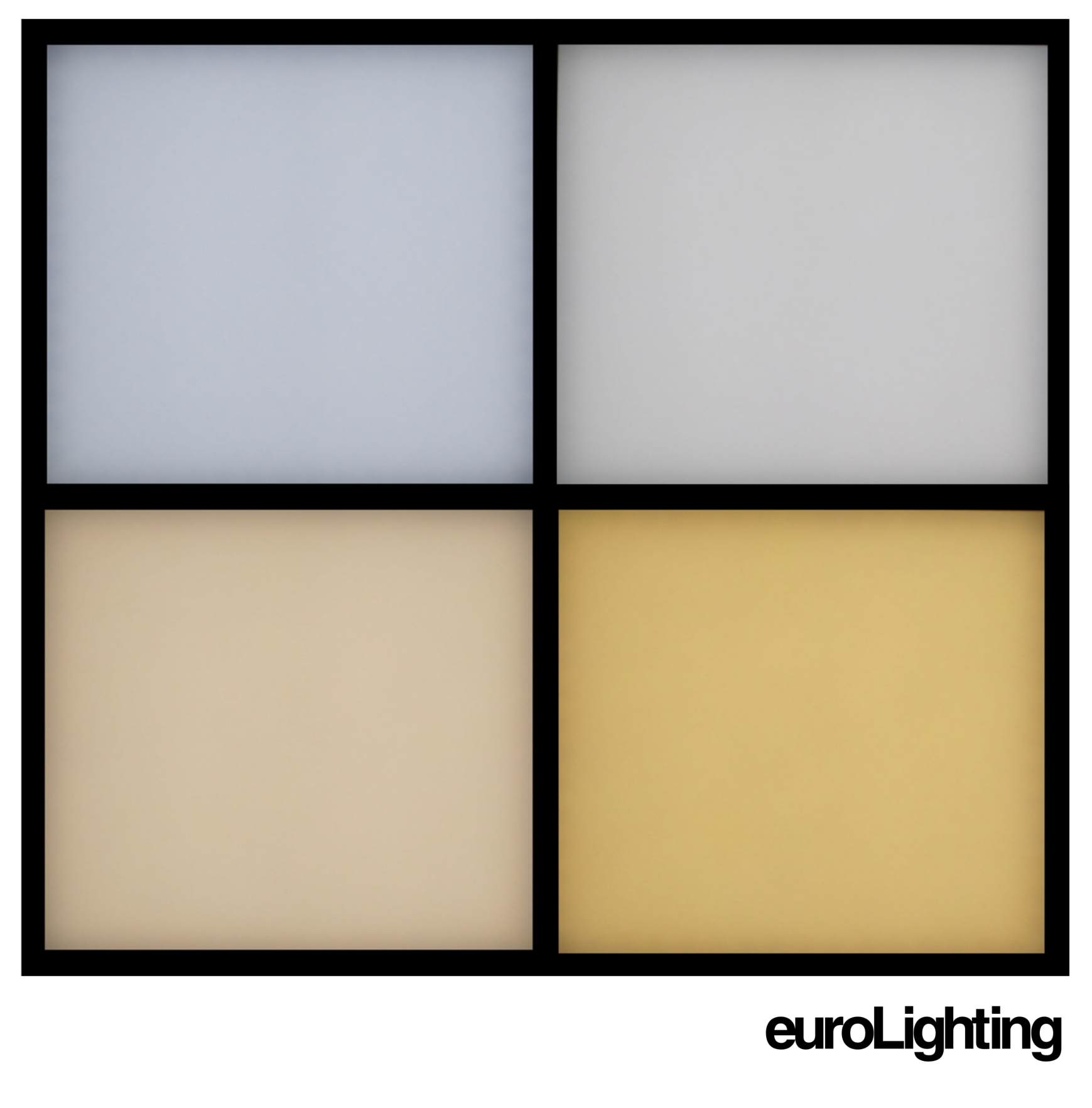 Zahllose Farbtemperaturen realisieren die Flächenleuchten von euroLighting