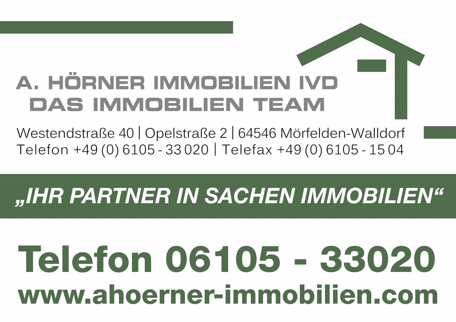 A. Hörner Immobilien IVD | DAS IMMOBILIEN TEAM A. Hörner Immobilien IVD | DAS IMMOBILIEN TEAM