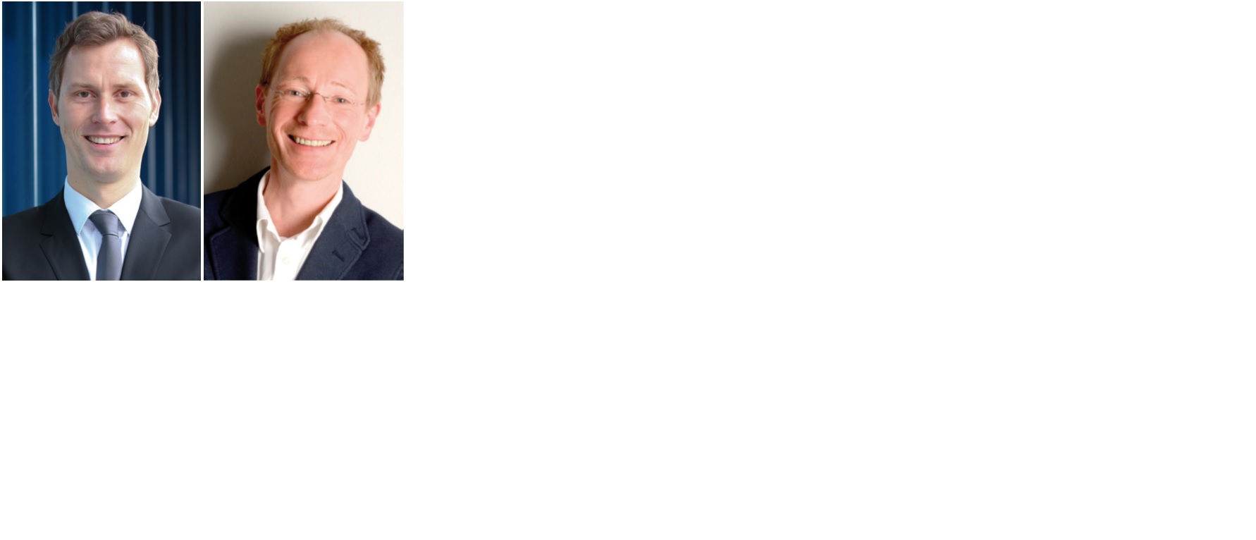 Ihre Referenten Bernhard Reindel (links) und Friedo Stellfeldt (rechts)