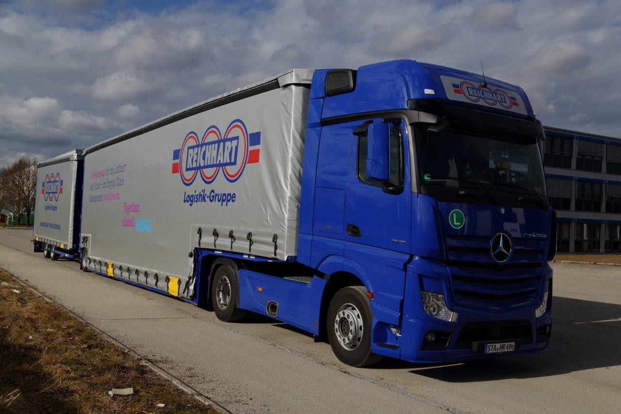 RUAG Aerospace Structures setzt seit Januar auf Lang-LKW