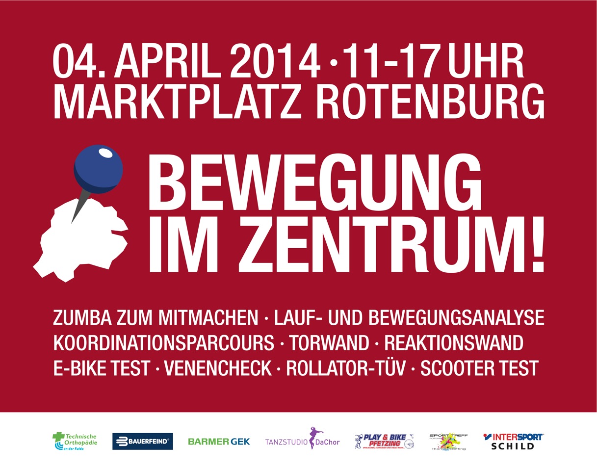 Bewegung im Zentrum, Rotenburg an der Fulda Bewegung im Zentrum, Rotenburg an der Fulda