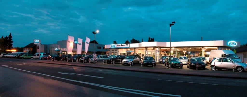 Das Autohaus der A. Lückenotto GmbH in Rheda-Wiedenbrück.