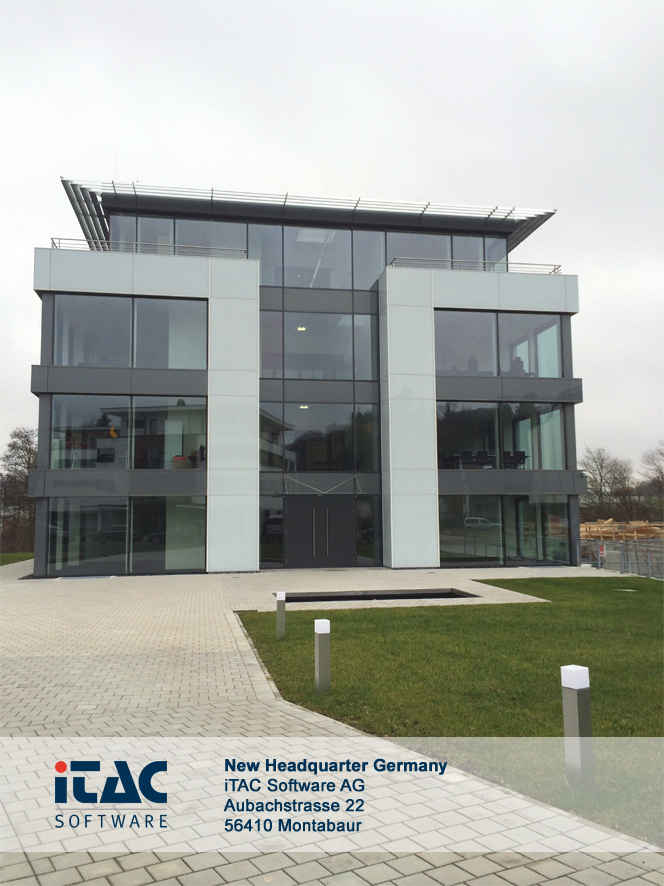 Neues Headquarter von iTAC im ICE-Park Montabaur