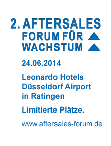 Aftersales Forum für Wachstum 24.06.2014 Aftersales Forum für Wachstum 24.06.2014