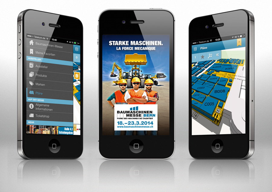 Baumaschinen Messe App 2014 von Heidelberg Mobil Baumaschinen Messe App 2014 von Heidelberg Mobil