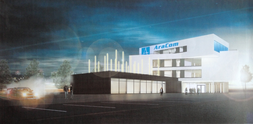 AraCom IT Services AG baut energieeffizient und zukunftsorientiert AraCom IT Services AG baut energieeffizient und zukunftsorientiert