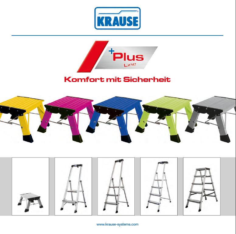 Die neue KRAUSE PlusLine - Sicherheit und Ergonomie