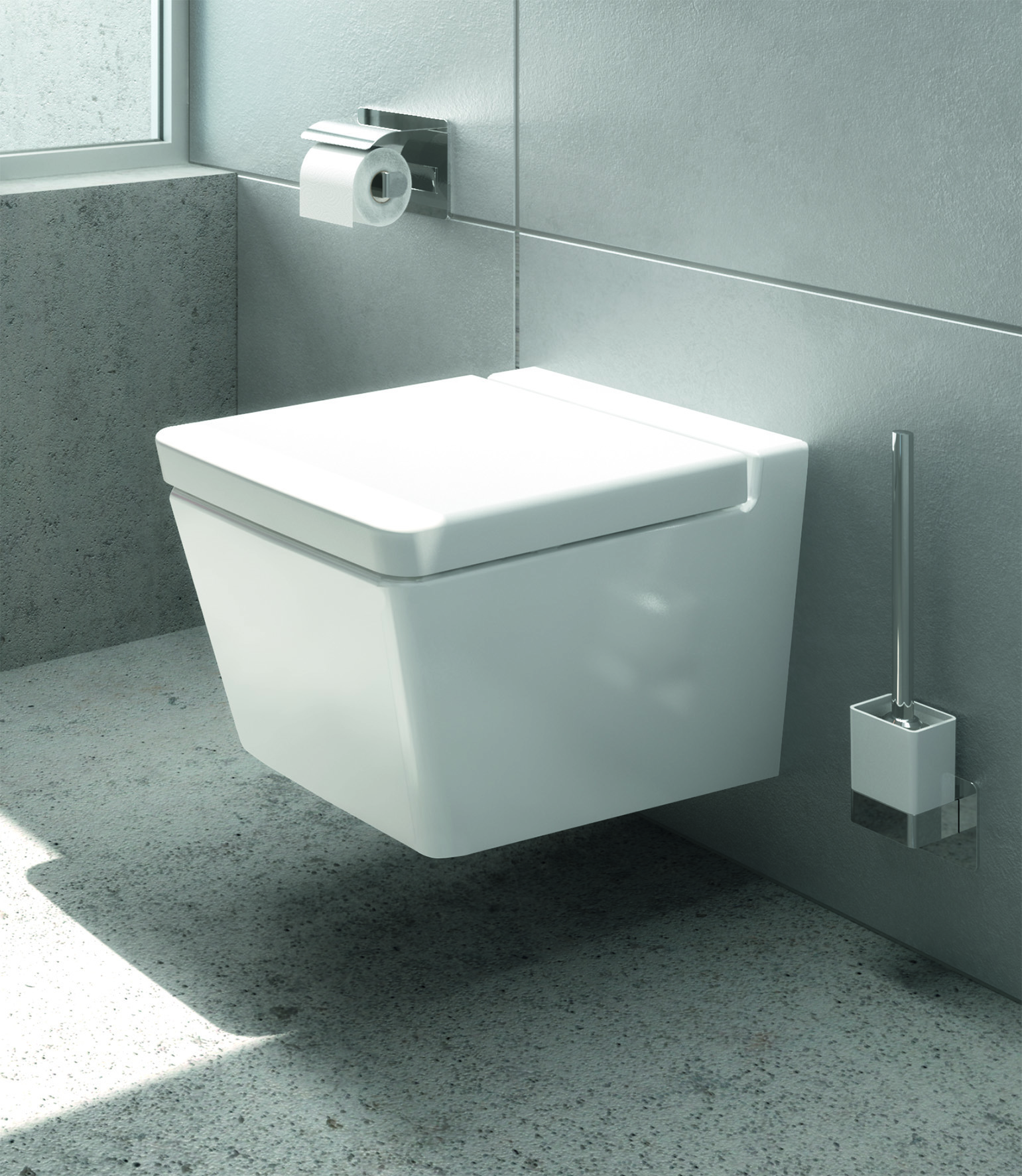 Spülrandlose Perfektion von VitrA Bad: T4 Wand-WC VitrAflush, Neuvorstellung auf der SHK 2014