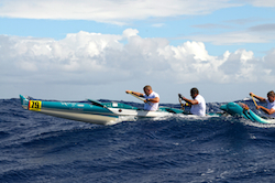 Outrigger in Action: Kraft und Ausdauer sind bei dem 100 km Rennen gefragt Outrigger in Action: Kraft und Ausdauer sind bei dem 100 km Rennen gefragt