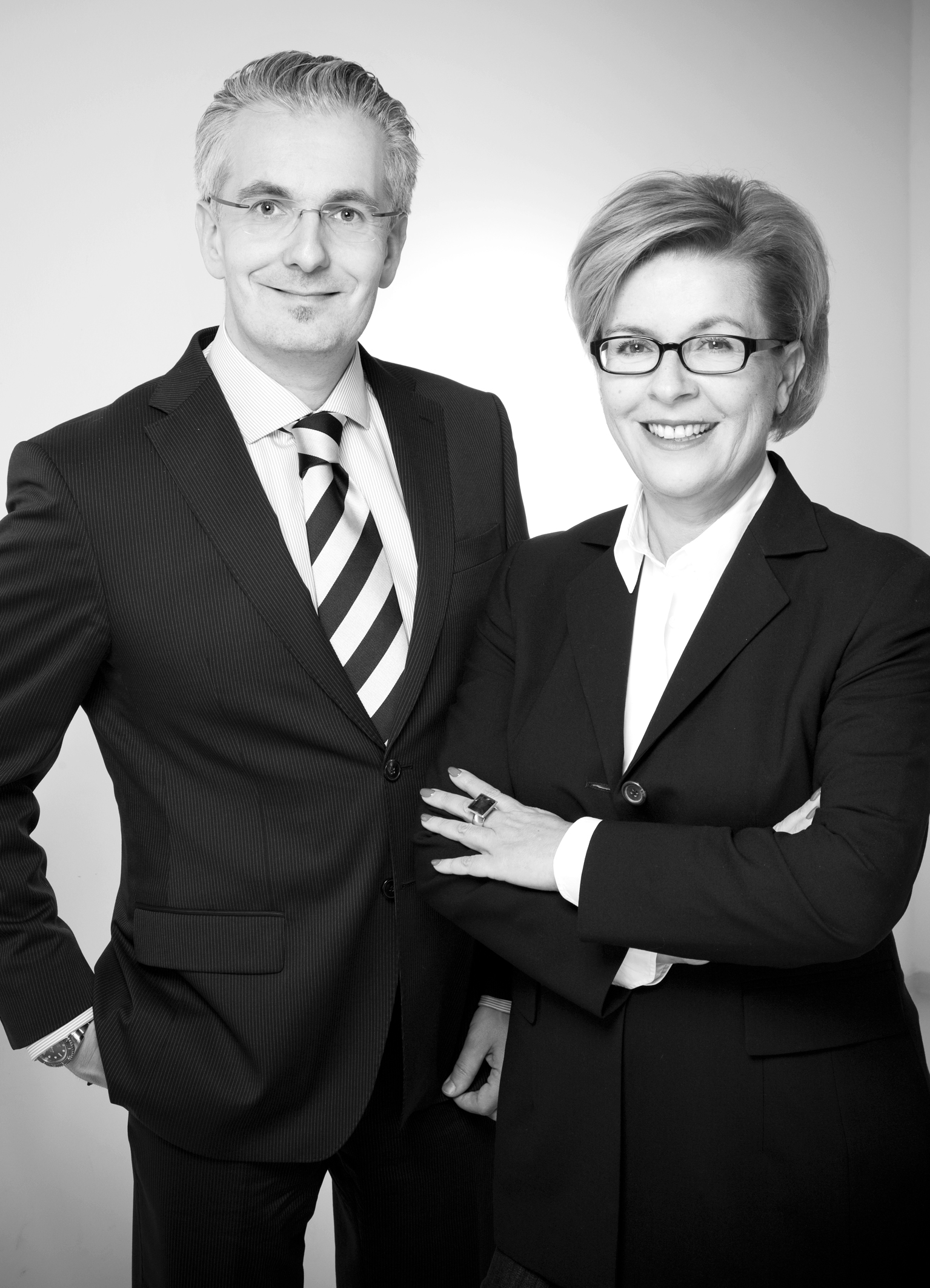 C. Barucha und A. Glück von Nicholson & Company
