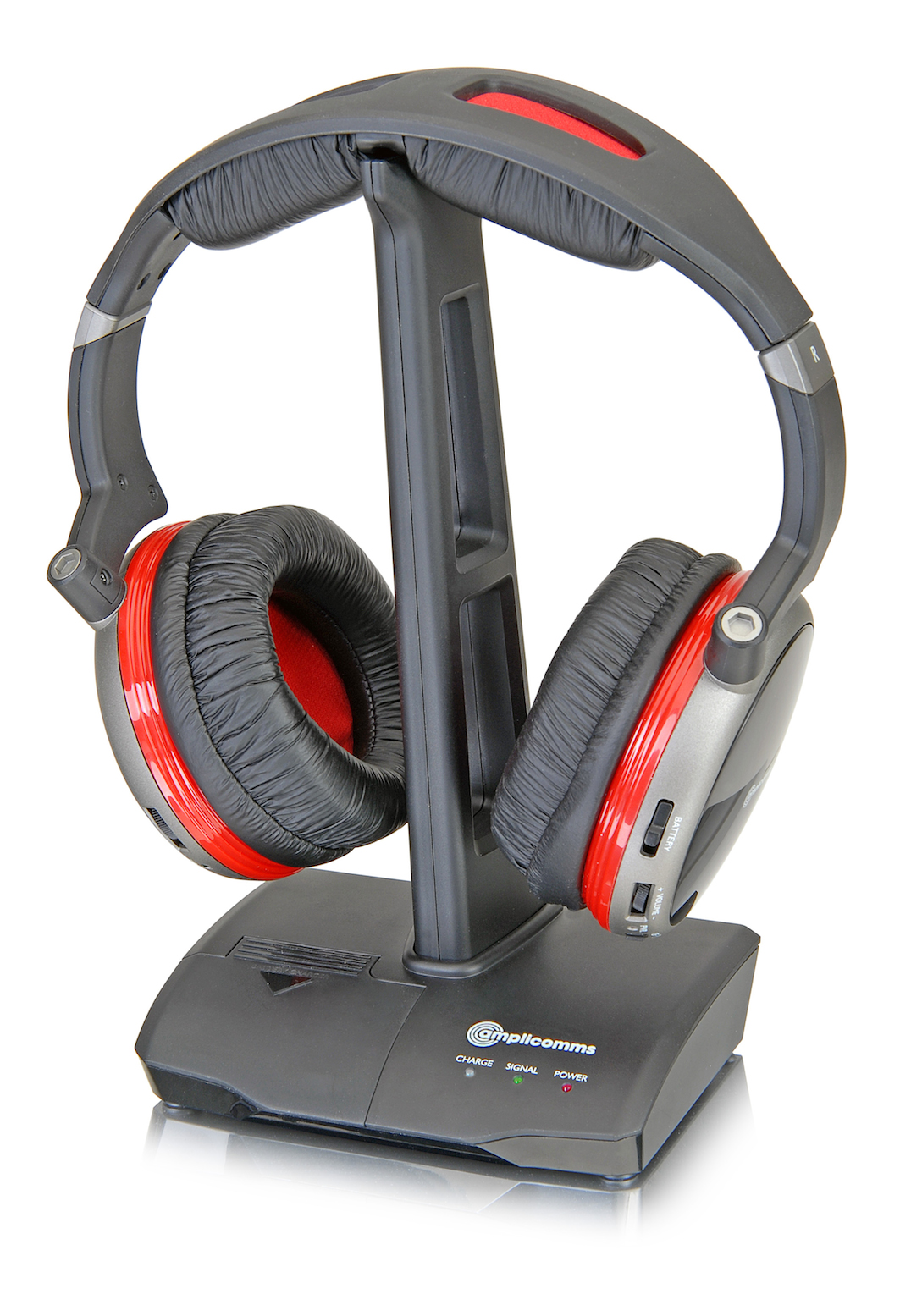 Over-Ear Stereo-Funkkopfhörer HS 1200 von amplicomms