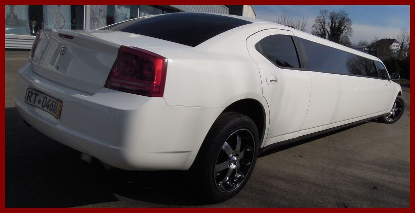 Dodge Charger Stretchlimousine in Ulm mieten Dodge Charger Stretchlimousine in Ulm mieten