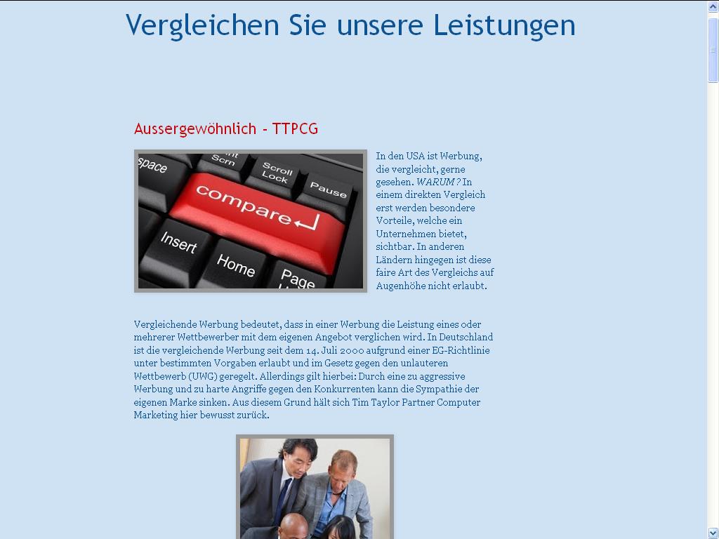 TTPCG hält jedem Vergleich stand TTPCG hält jedem Vergleich stand