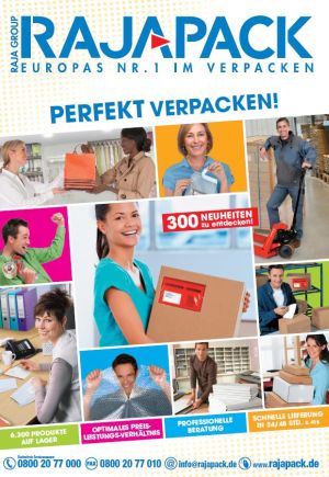Im neuen Hauptkatalog präsentiert Rajapack 300 Produktneuheiten.