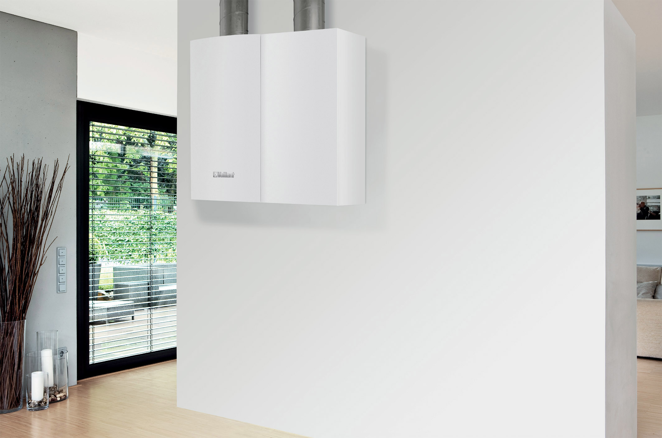 Eine kontrollierte Wohnungslüftung sorgt automatisch für ein gesundes Raumklima Eine kontrollierte Wohnungslüftung sorgt automatisch für ein gesundes Raumklima