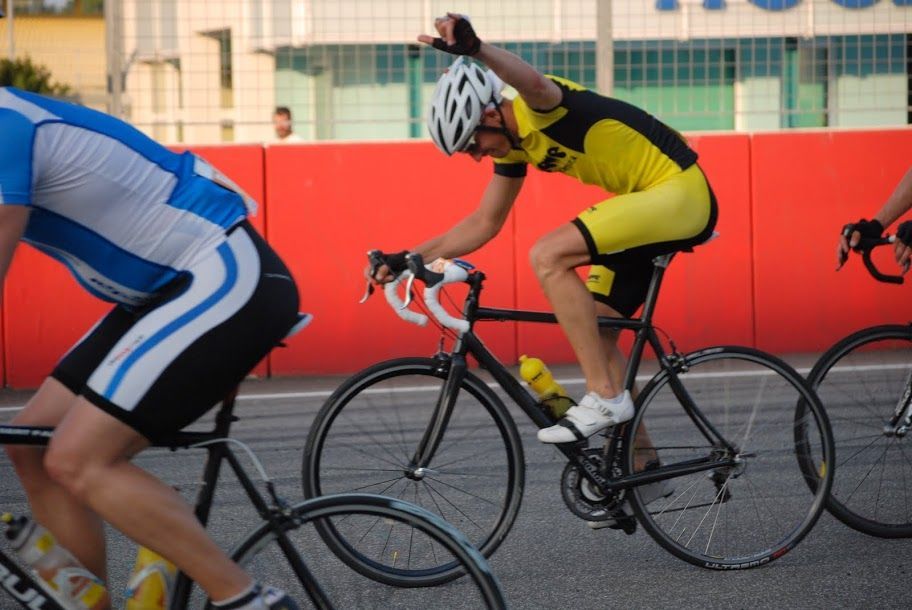 Stefan Schlegel beim Rennen Stefan Schlegel beim Rennen