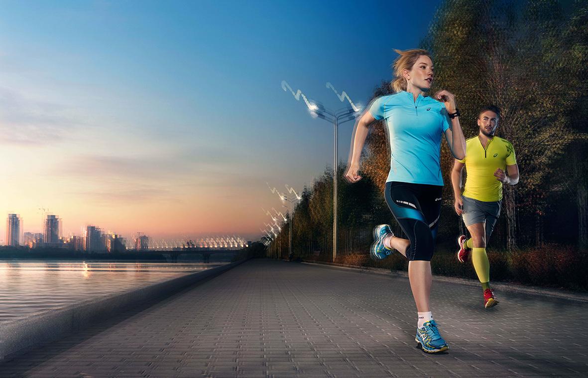 ASICS Running-Motiv ASICS Running-Motiv