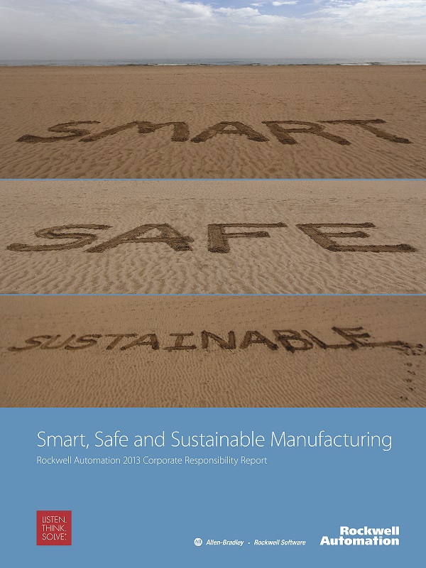 Corporate Responsibility Report 2013 von Rockwell Automation