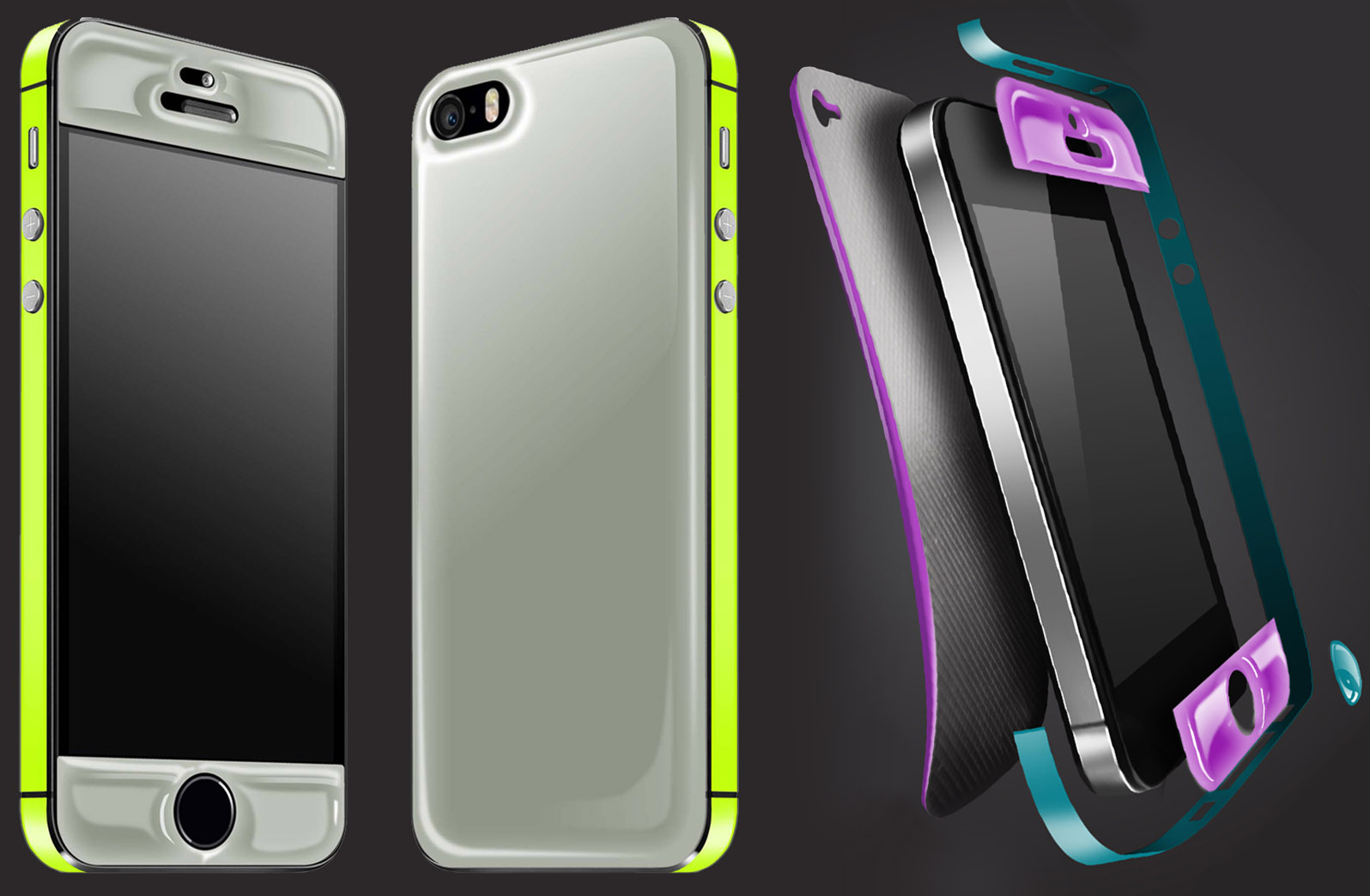 Stylisch am Tag und leuchtend in der Nacht: iPhone-Hülle ?Glow Gel? von Franklin