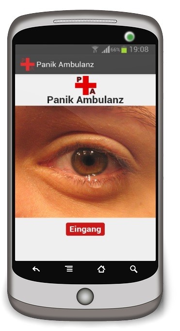 Panik Ambulanz die neue mobile App