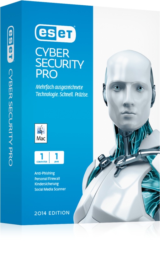 Packshot der ESET Cyber Security Pro Packshot der ESET Cyber Security Pro