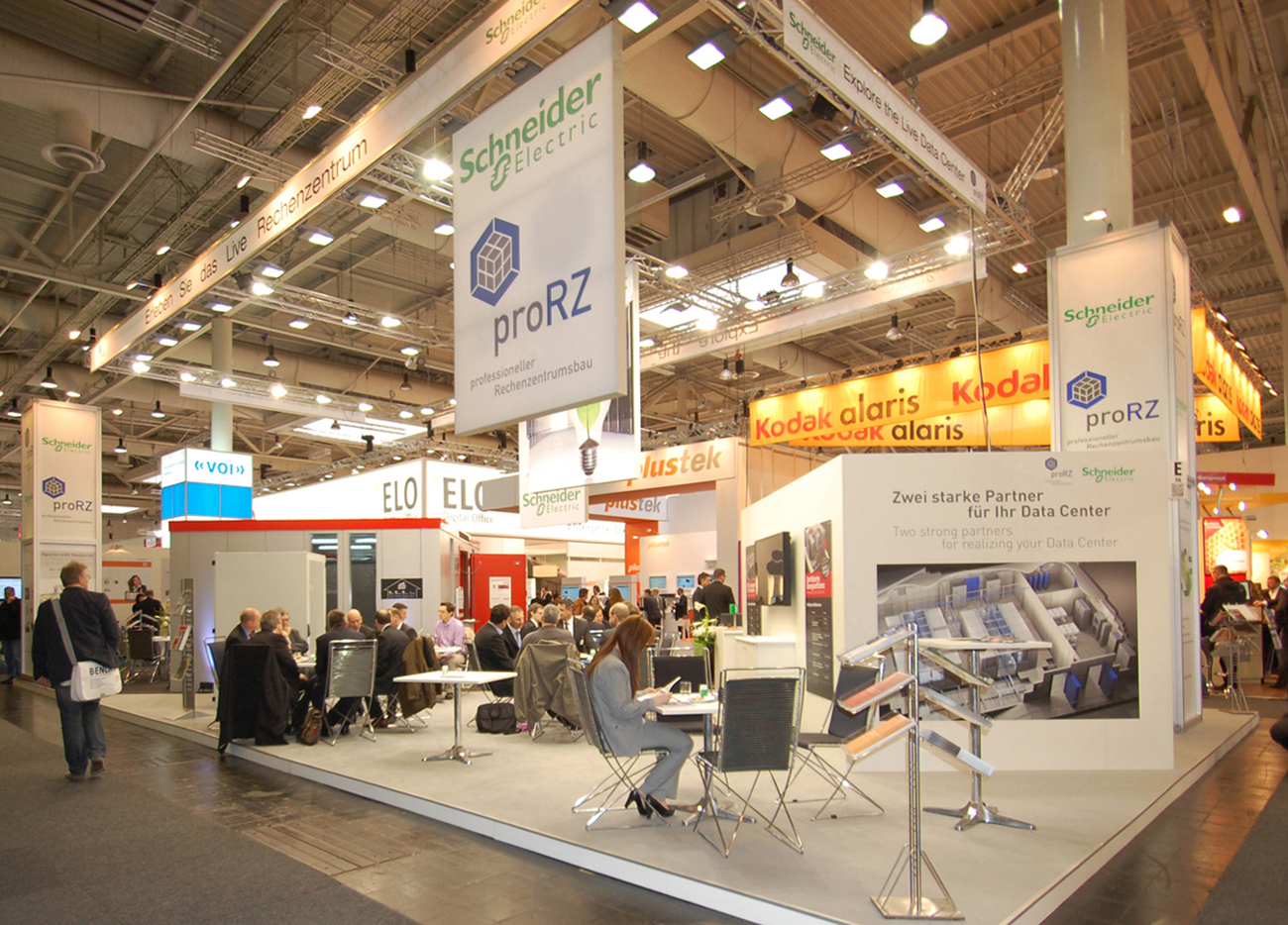 proRZ Messestand auf der CeBIT 2014