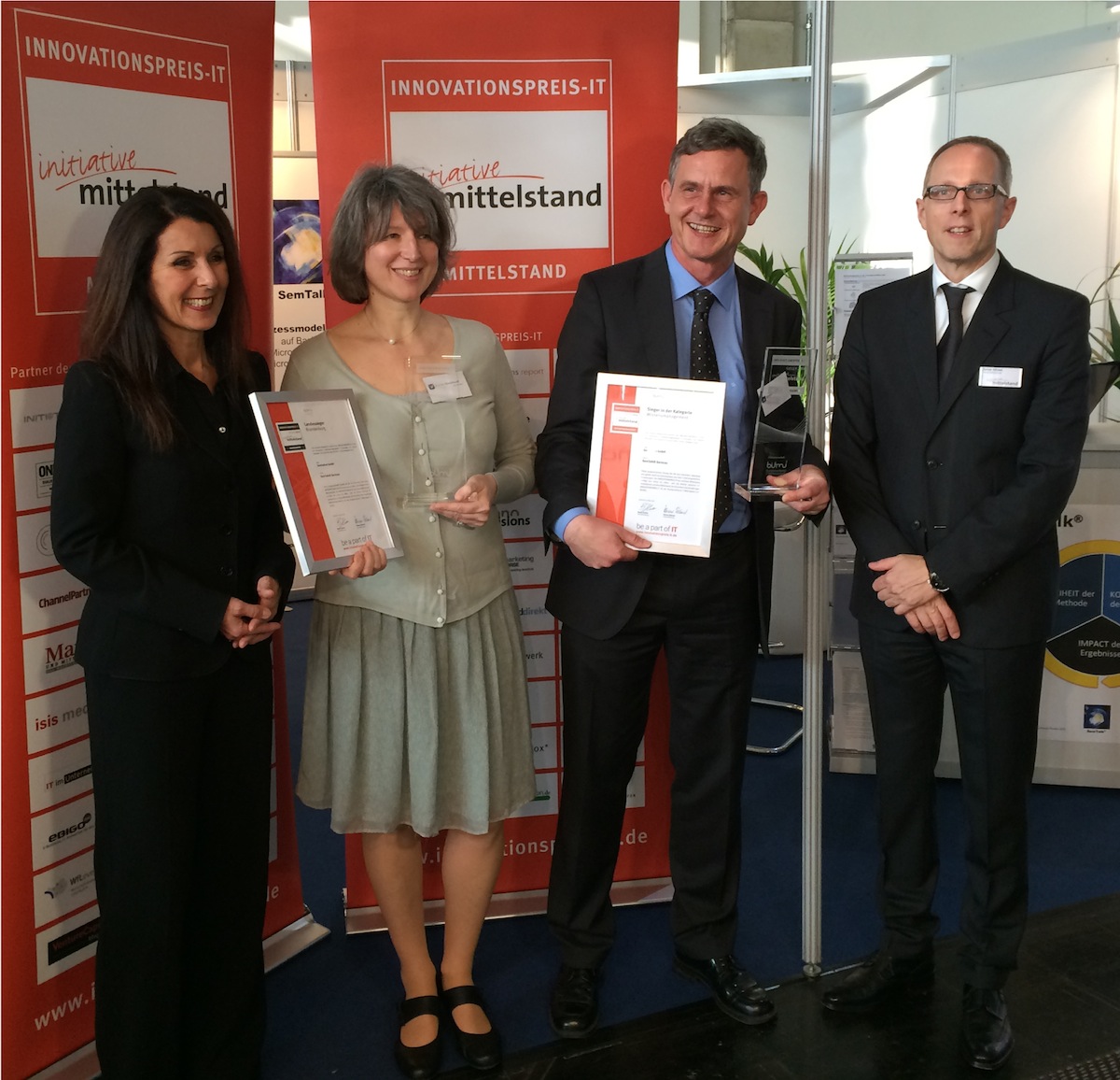 Semtation gewinnt IT-Innvationspreis gleich zweimal