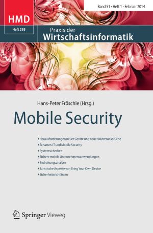 Bild: Cover von Heft 295 der HMD?Praxis der Wirtschaftsinformatik |©Springer Fachmedien Wiesbaden Gm Bild: Cover von Heft 295 der HMD?Praxis der Wirtschaftsinformatik |©Springer Fachmedien Wiesbaden Gm