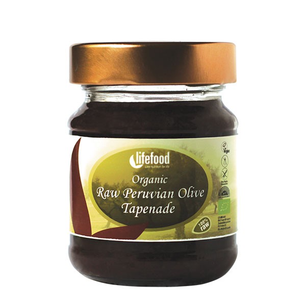 lifefoods Peruanische Oliven Tapenade