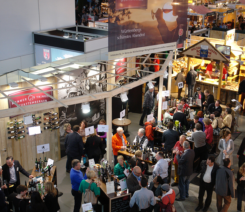Spitzenweine der Württemberger Weingärtnergenossenschaften auf der Slow Food Messe in Stuttgart Spitzenweine der Württemberger Weingärtnergenossenschaften auf der Slow Food Messe in Stuttgart