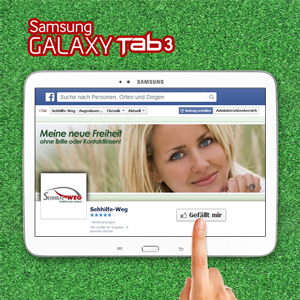 Fan werden und Galaxy Tab gewinnen! Fan werden und Galaxy Tab gewinnen!