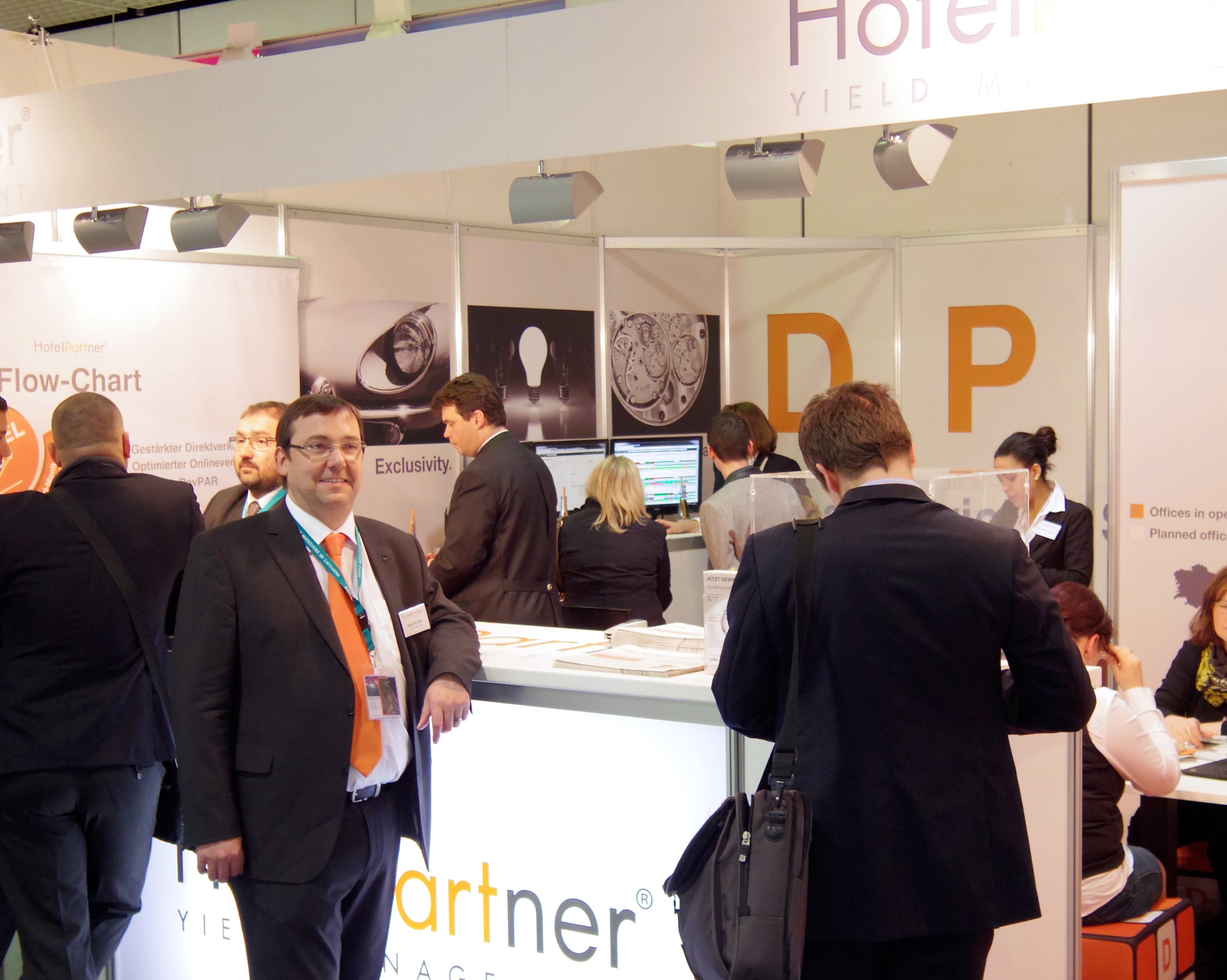 HotelPartner Yield Management Messestand ITB 2014 HotelPartner Yield Management Messestand ITB 2014