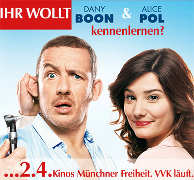 Star-Besuch: Dany Boon&Alice Pol präsentieren Superhypochonder, Kinos Münchner Freiheit