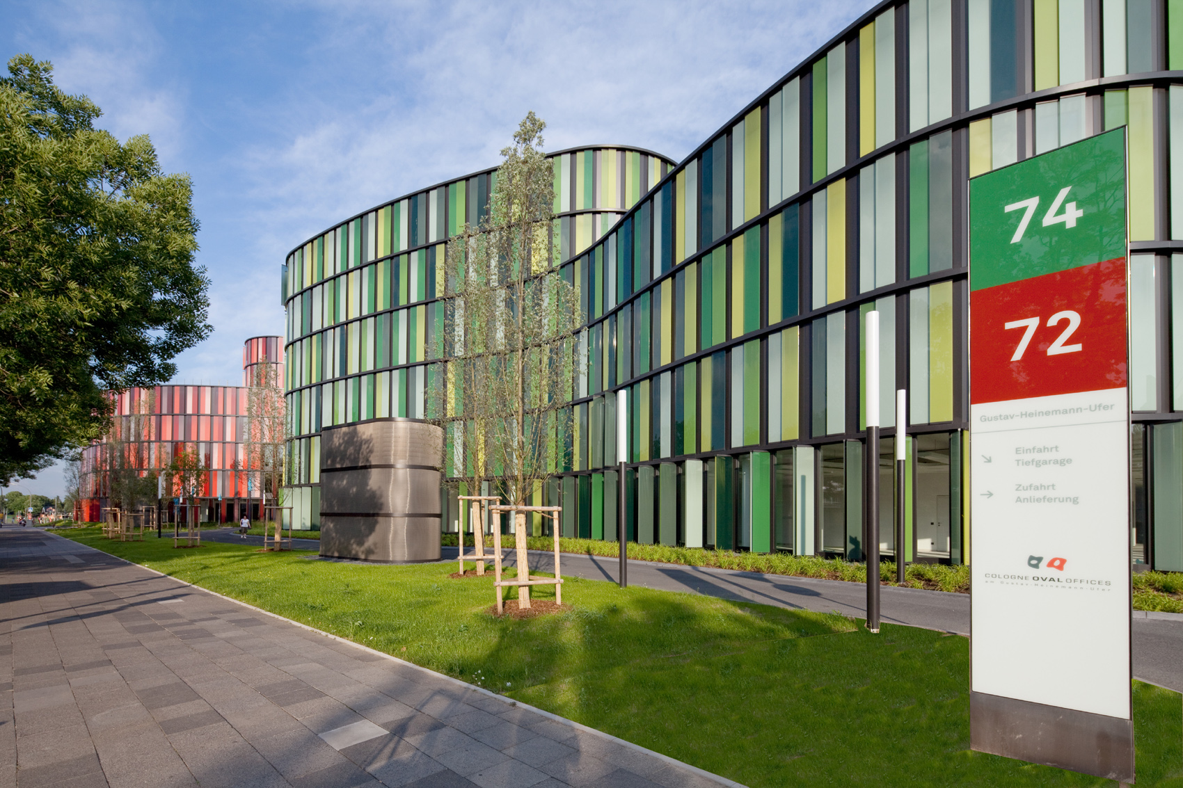 Die Oval Offices sind Sitz des neuen Kinnarps Showrooms in Köln Die Oval Offices sind Sitz des neuen Kinnarps Showrooms in Köln