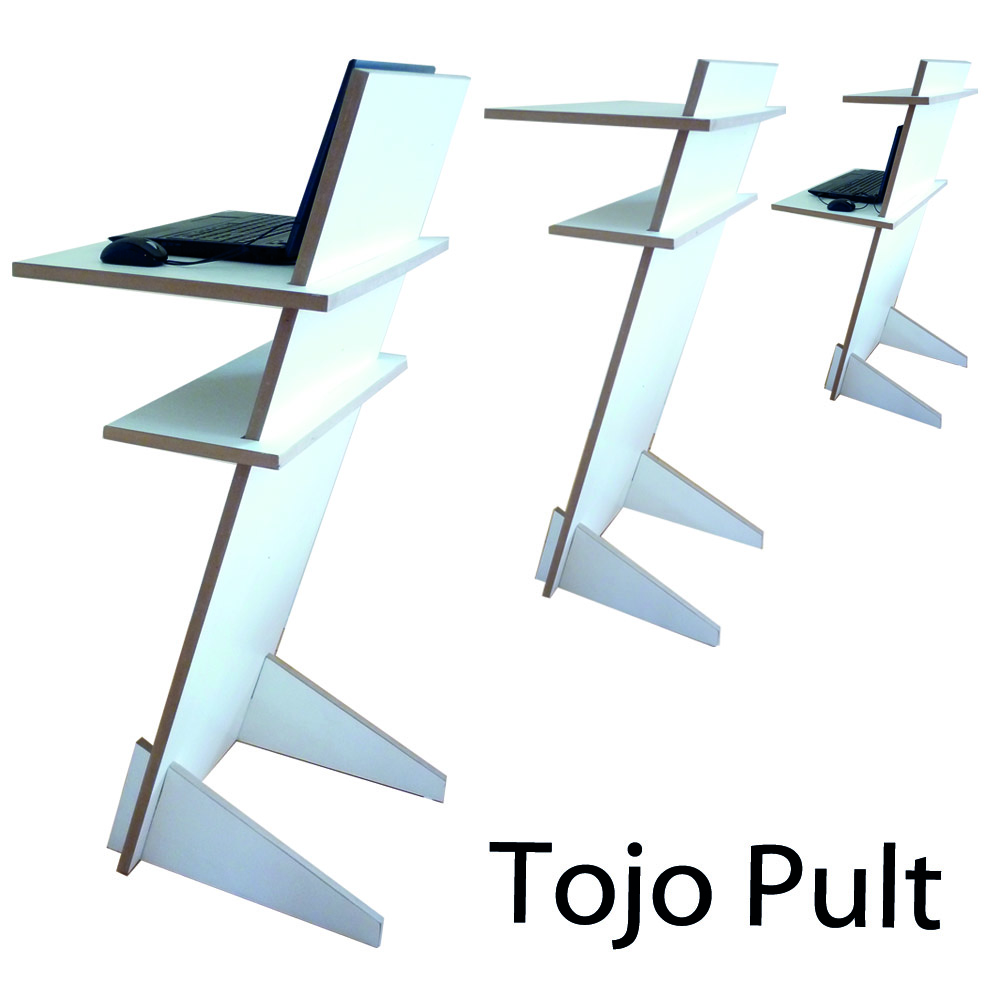 Schnell umgebaut: Tojo-Pult ist ein Verwandlungswunder Schnell umgebaut: Tojo-Pult ist ein Verwandlungswunder