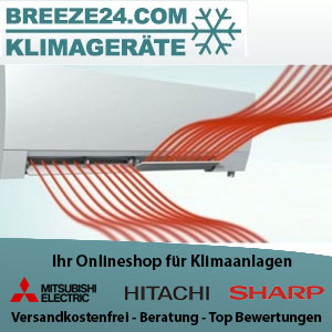 Onlineshop für Klimaanlagen, Wärmepumpen und Klima Split Geräte