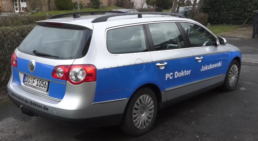 PC Doktor Jakubowski Auto Werbung PC Doktor Jakubowski Auto Werbung