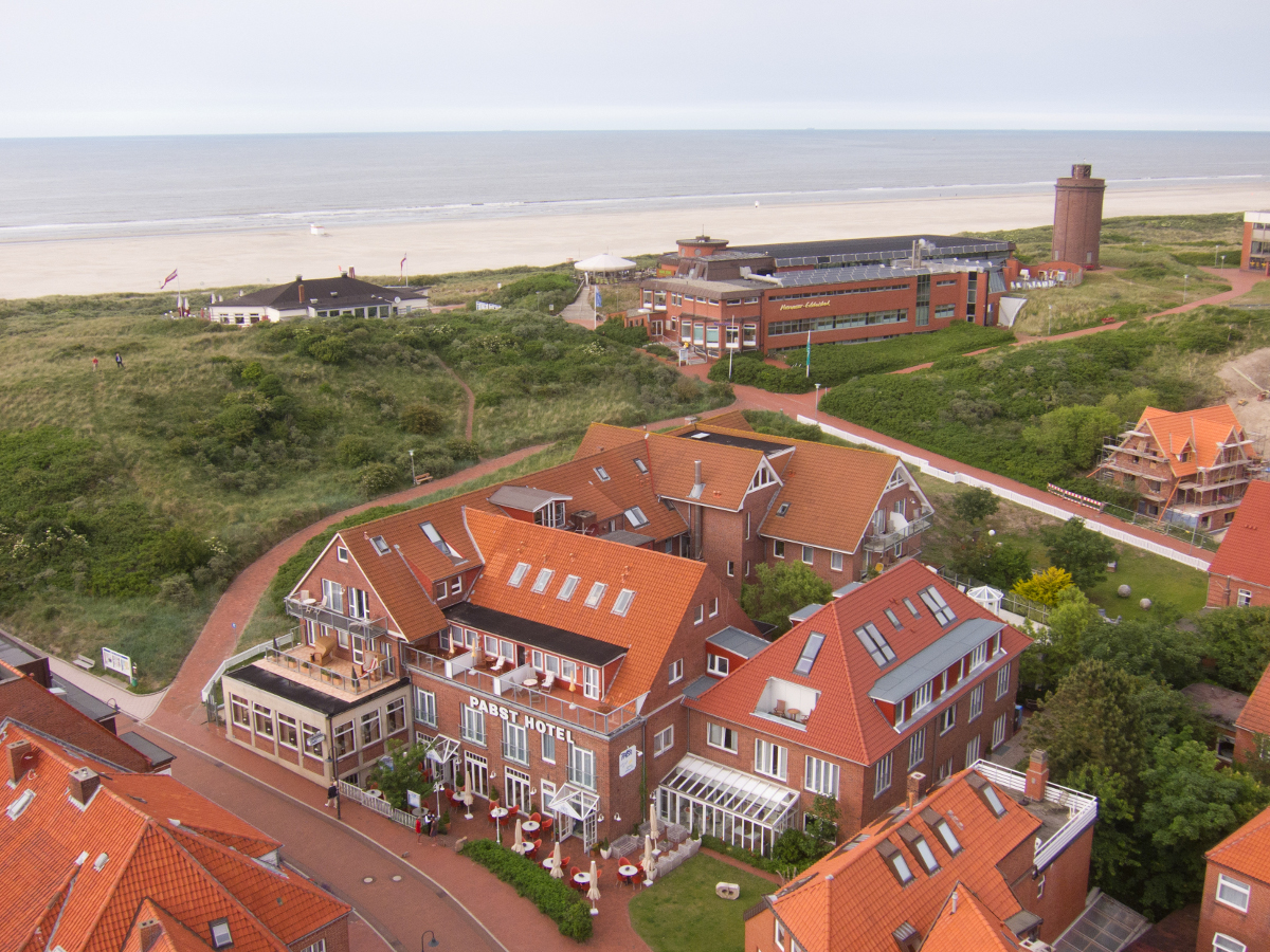 Das Hotel Pabst auf Juist ist ideal für erholsamen Urlaub