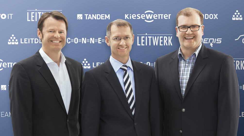 (v.l.): Andreas Kiesewetter, Rico Siefermann und Dirk Pinter