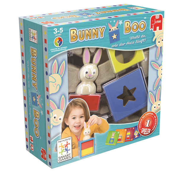 Bunny Boo aus der Lernspielreihe SmartGames von Jumbo Bunny Boo aus der Lernspielreihe SmartGames von Jumbo