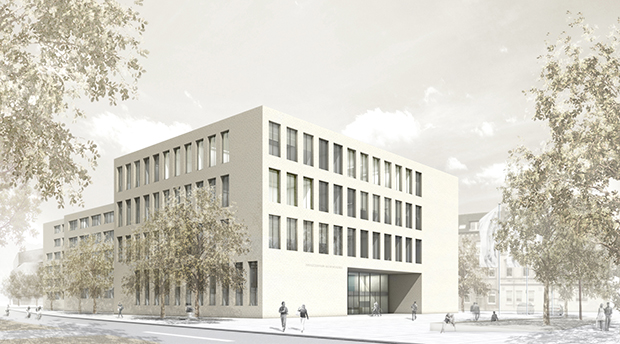 Bau des Justizzentrums in Gelsenkirchen